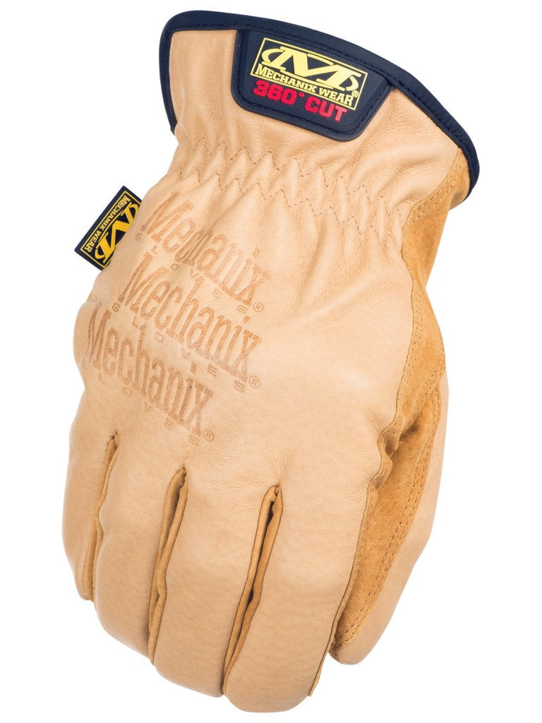 【MECHANIX WEAR】防刃レザーグローブ デュラハイド™ ドライバー F9-360 ( ブラウン )