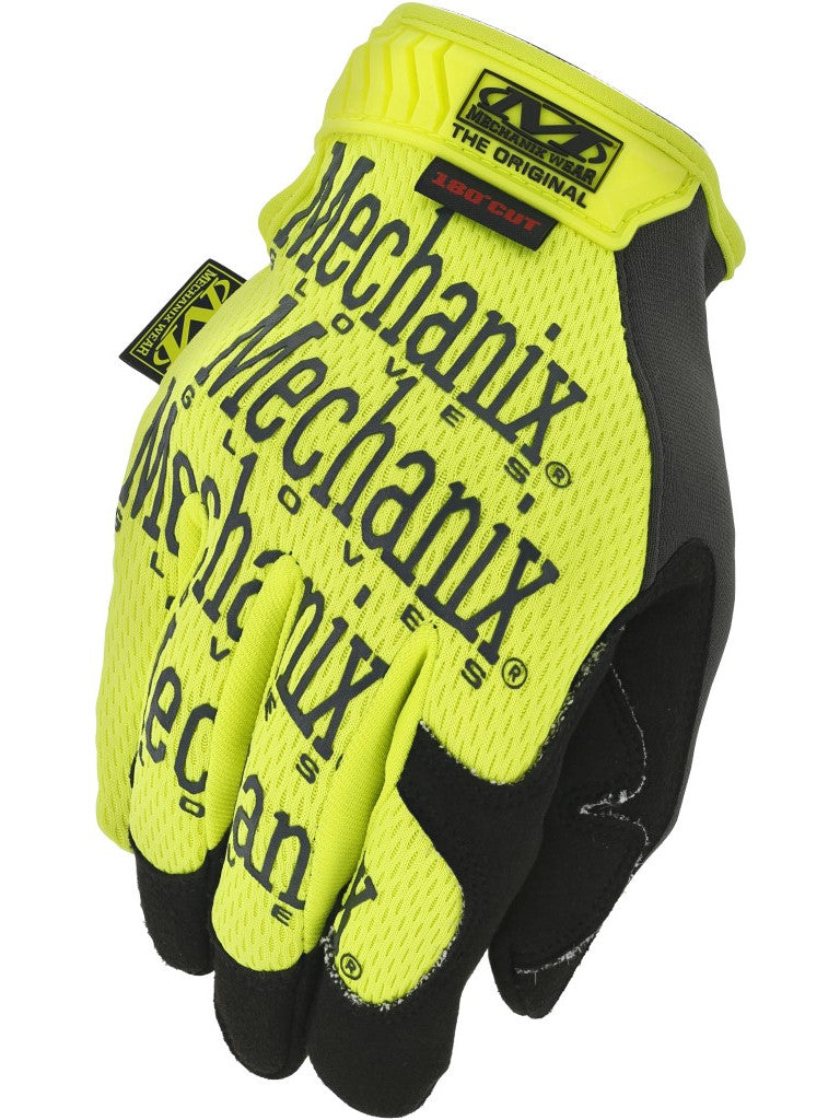 【MECHANIX WEAR】防刃 グローブ ハイビズ オリジナル® D5 ( 蛍光イエロー )