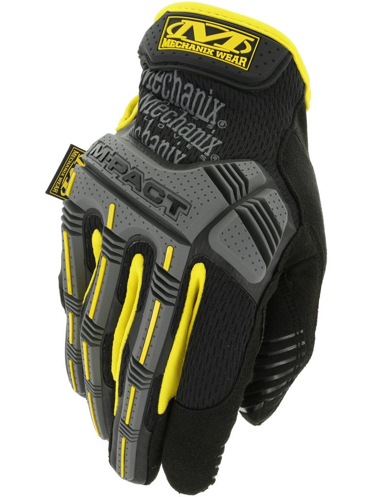 【MECHANIX WEAR】耐衝撃グローブ エムパクト ® (ブラック/イエロー )