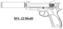 マルシン】Mk.22 Mod0 7mmPFC 発火モデルガン 【完成品】（2026年5月22