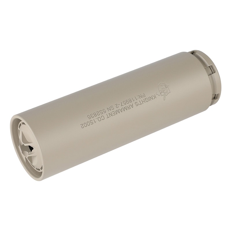 [5KU] KAC Type QDC/CRS-PRT QD Suppressor & Shroud Set for FDE 14mm CCW Threads 
