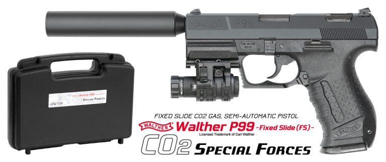 【マルゼン】 ワルサー P99FS（：フィクスドスライド） CO2 スペシャルフォース