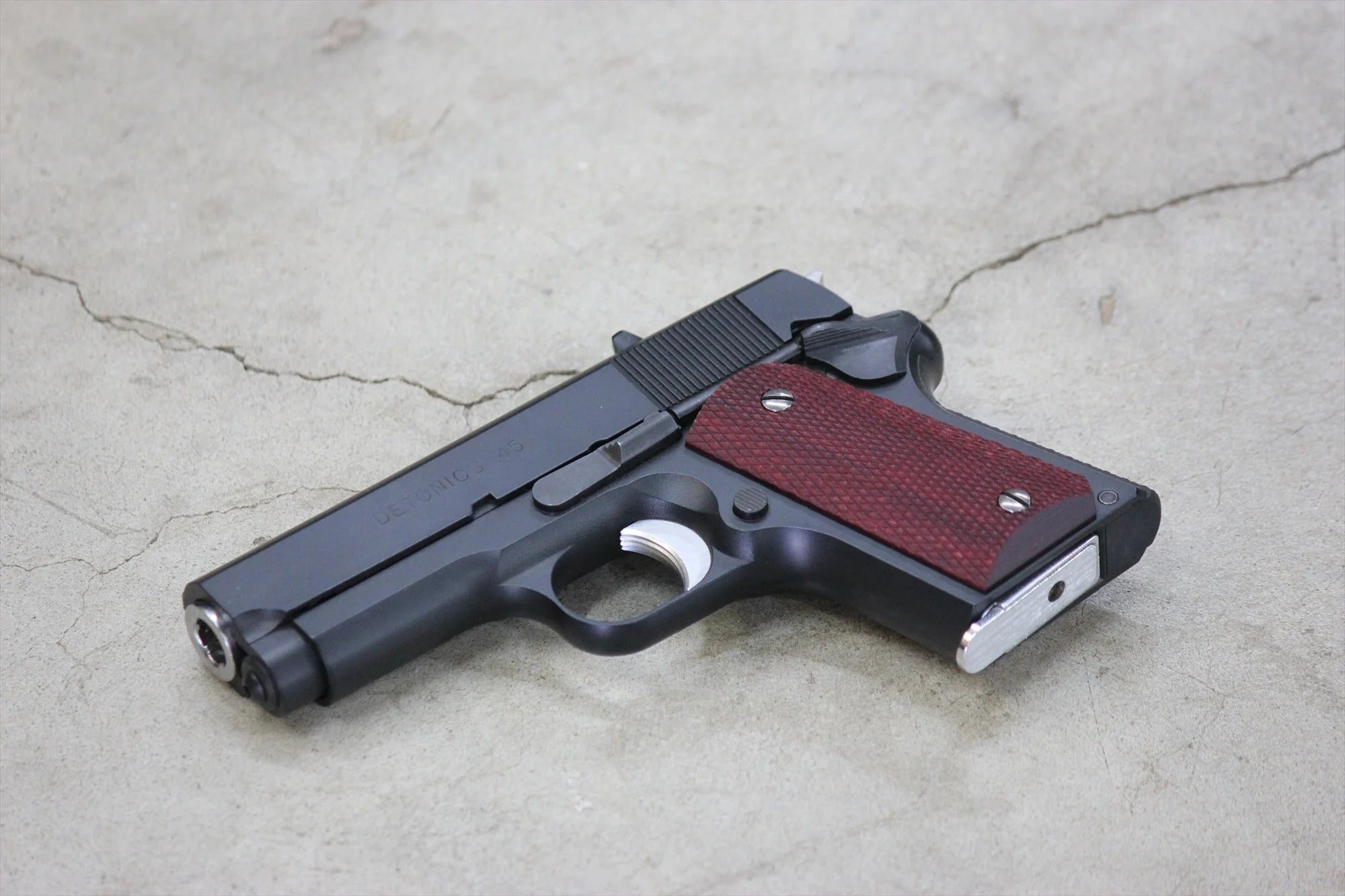 PANDORA ARMS】ウッドグリップ｜東京マルイ デトニクス.45｜フル