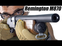 S&T】M870 ミディアム リアルウッド エアーコッキングショットガン