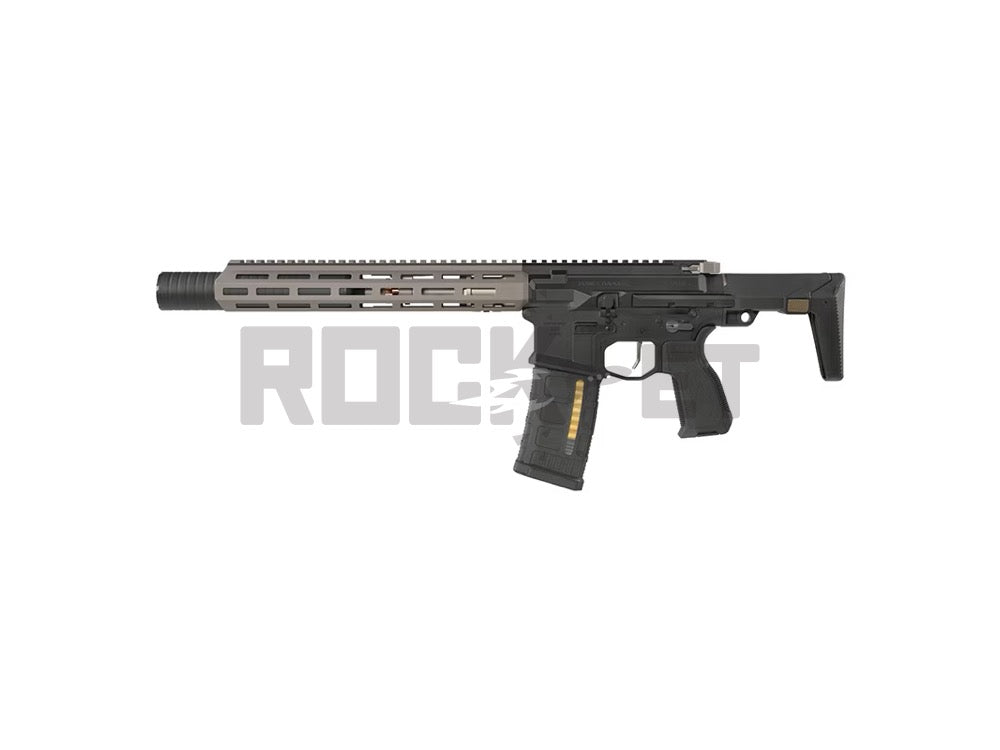 【Salvo Precision】Q Honey Badger SD Style 7inch Replica Toy GBBR Black ガスブローバックライフル (JAPAN Ver./RealMarking)
