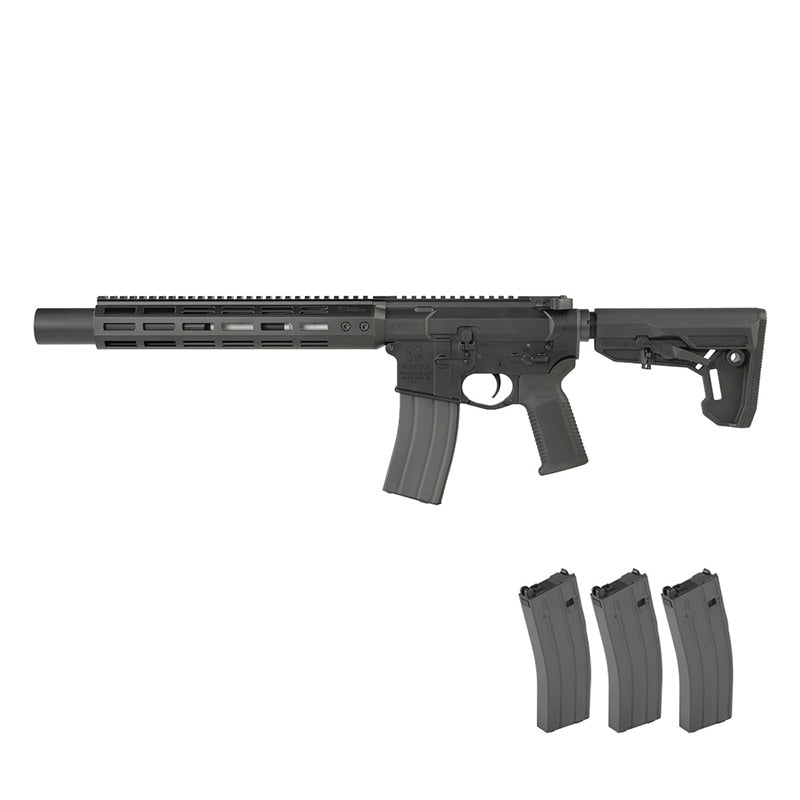 【EMG/DE】NOVESKE NSR-SD ガスブローバックライフル Black　OfficialLicense/スペアマガジンBK3本付