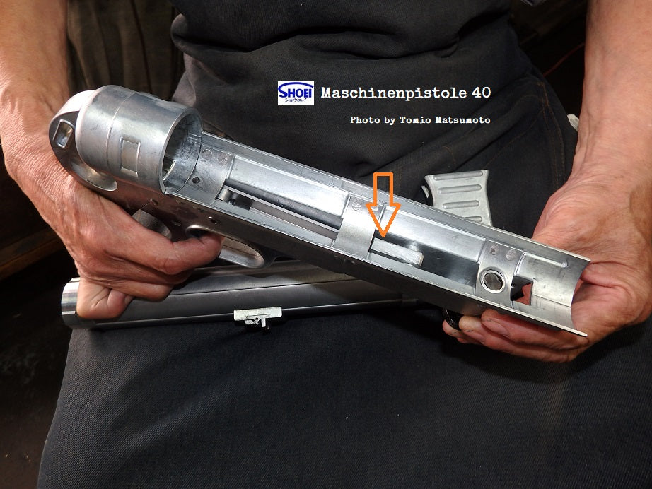 松栄】MP40 シュマイザー ダミーカートリッジ仕様モデルガン（1次