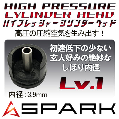 【SPARK】電動ガン用 ハイプレッシャーシリンダーヘッド