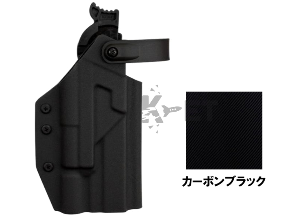 【Stardust Gear】LV2 カイデックスホルスター ハイキャパ用 カーボンブラック