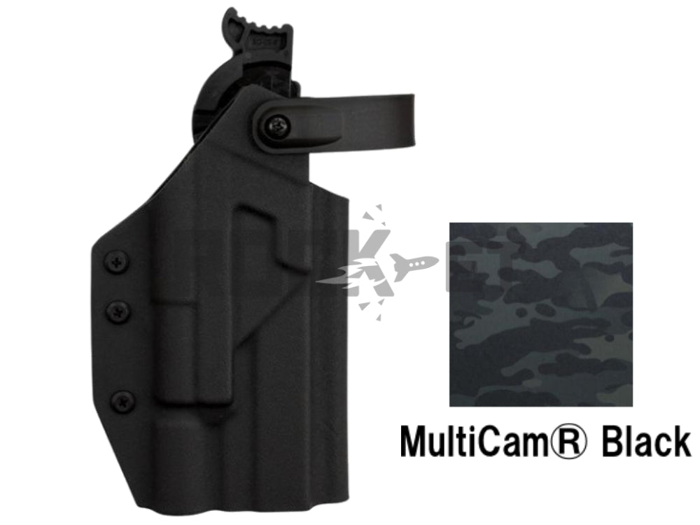 【Stardust Gear】LV2 カイデックスホルスター ハイキャパ用 X300ライト対応  MultiCam Black