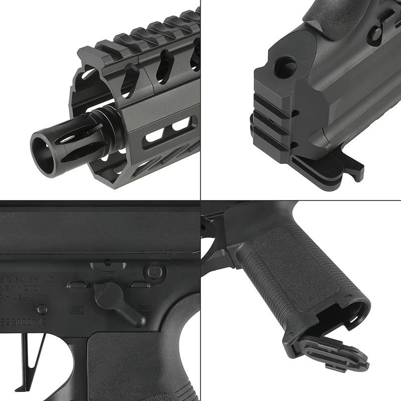 STRATOS-X】MPX K 4.5inch GBBR ガスブローバックライフル Black JP