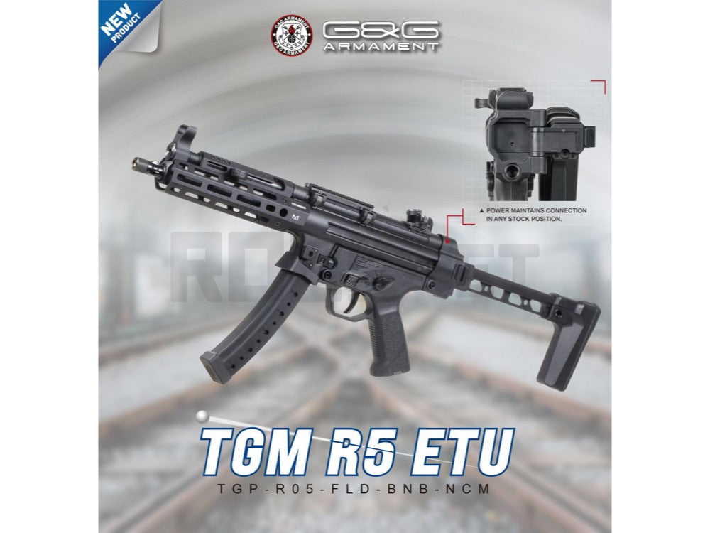 【G&G】 TGM R5 ETU [TGP-R05-FLD-BNB-NCS]