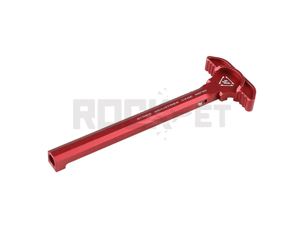 【5KU】SI Type Latchless Charging Handle (Compatible with Tokyo Marui M4 MWS) RED