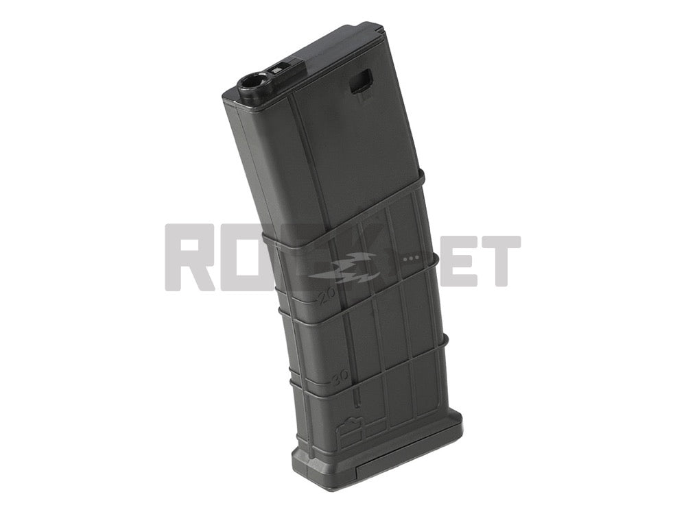 【WELL PRO】AR/M4用 スプリング式 樹脂マガジン 160連 Black STD電動ガン用
