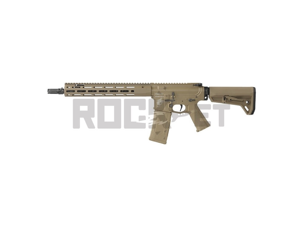 【WELL PRO】KAC KS-1 13.7inch Electric Gun TAN (Brushless Motor/Eshooter Kestrel V2 BASIC Electronic Trigger Standard/Hard Gun Case Included)