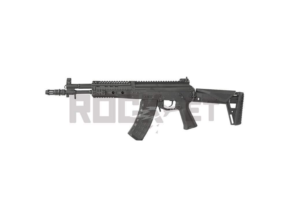 【WELL PRO】AK-12M1 Carbine BK (ハードガンケース付/Eshooter Kestrel V3 BASIC 電子トリガー・プリコック機能搭載/JAPAN.Ver)