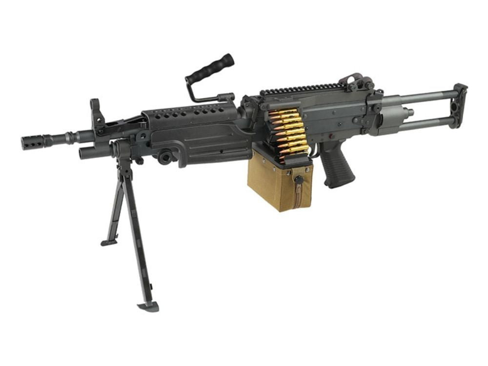 【WELL PRO】M249 PARA LMG ライトマシンガン 電動ガン　ツインモーター搭載/セミ/3バースト/オート電子制御 （2026年1月新発売）