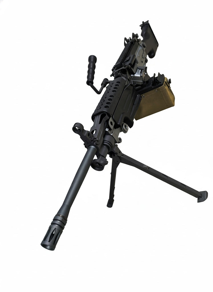 WELL PRO】M249 SAW LMG ライトマシンガン 電動ガン ツインモーター