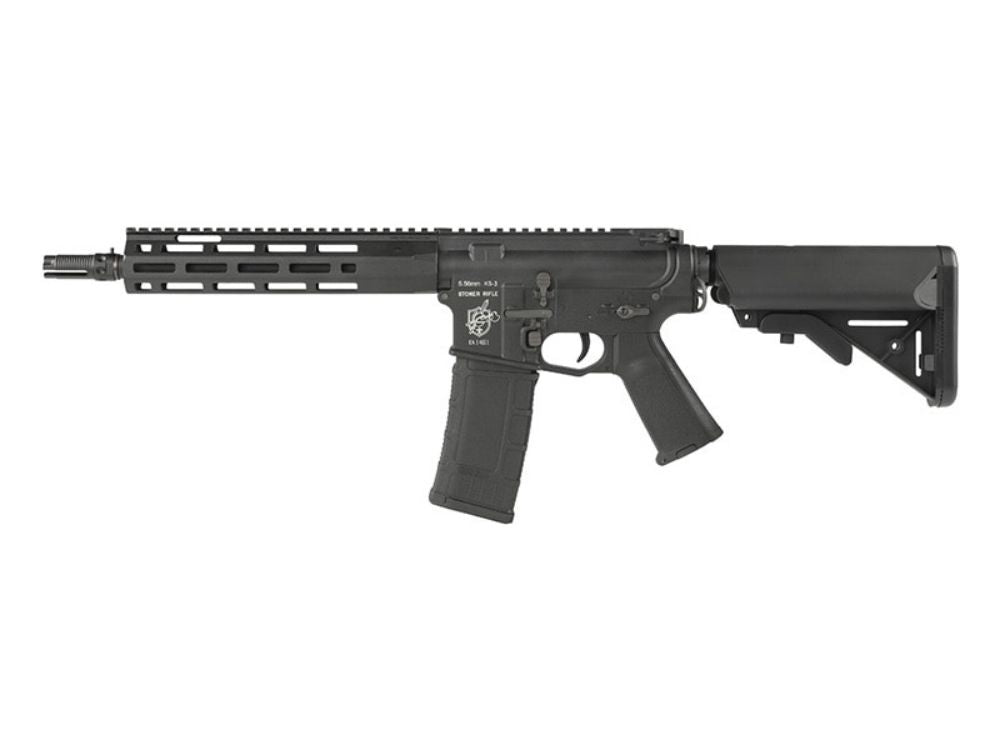 【WELL PRO】KAC KS-3 11.5inch 電動ガン Black (ポリマーフレーム/プリコック機能付電子トリガー搭載/ハードガンケース付)