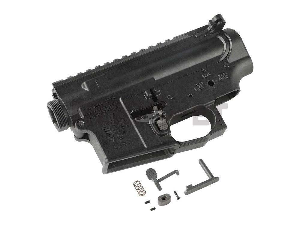【WELL PRO】KAC タイプ KS-1 電動ガン メタル レシーバー セット Black