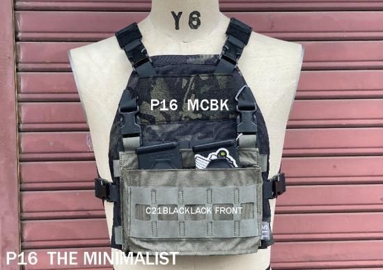 x115xTAYLOR】P16 THE MINIMALIST PLATE CARRIER – ROCK-et