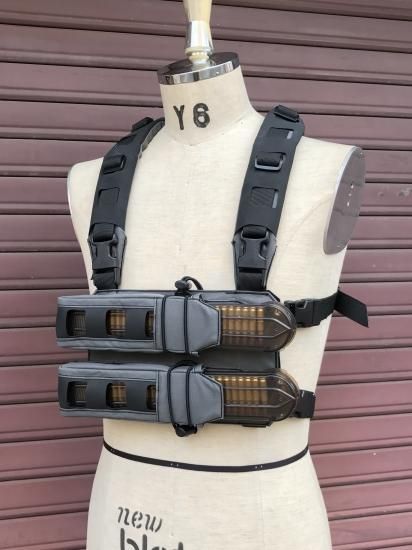 p90 チェストリグ x115xTAYLOR】P90 CHEST RIG with GRID CUT HARNESS – ROCK-et