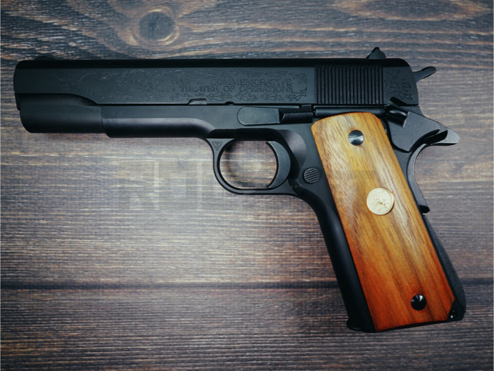 【MULE/タニオコバ】 GM-7.5 Colt M1911A1 WWII ヨーロッパ戦線記念モデル モデルガン