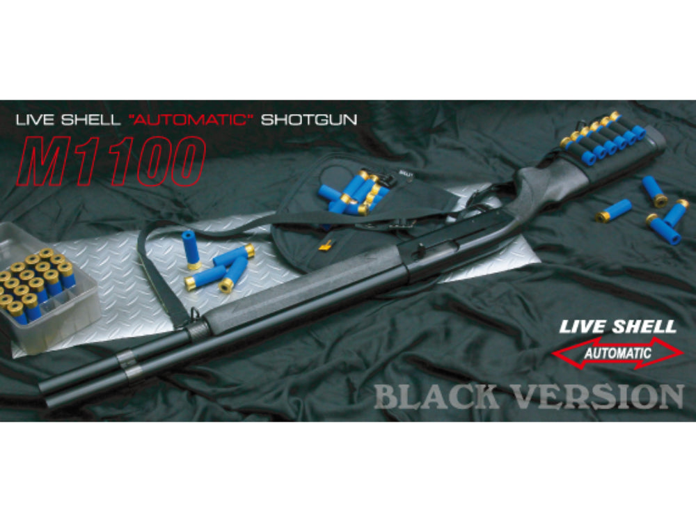 Maruzen] M1100 Black Version Live Cartridge Shotgun – ROCK-et