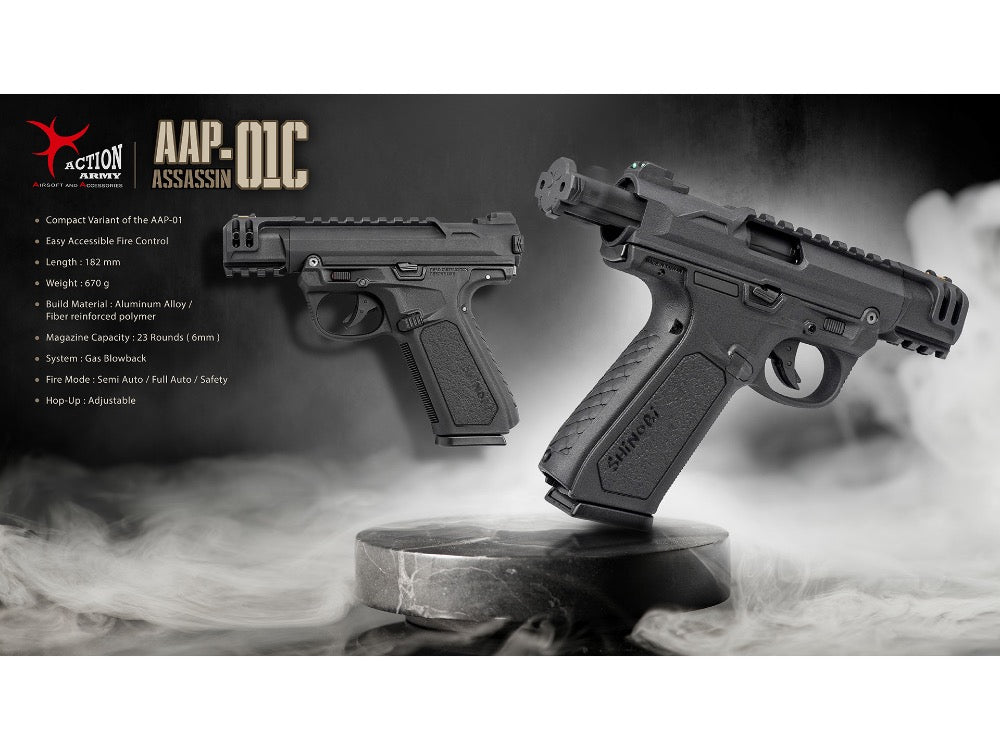 HOT爆買いActionArmy(アクションアーミー) ガスブローバック AAP-01 アサシン 日本仕様 FDE(フラットダークアース) (18歳以上専用) ガスガン