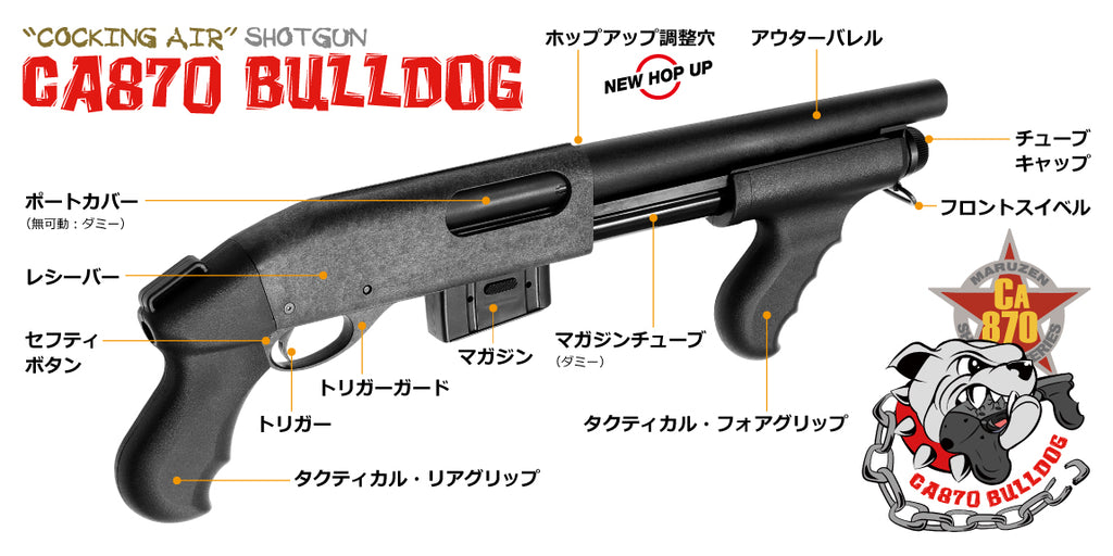 マルゼンCA870ブルドック カスタム - トイガン