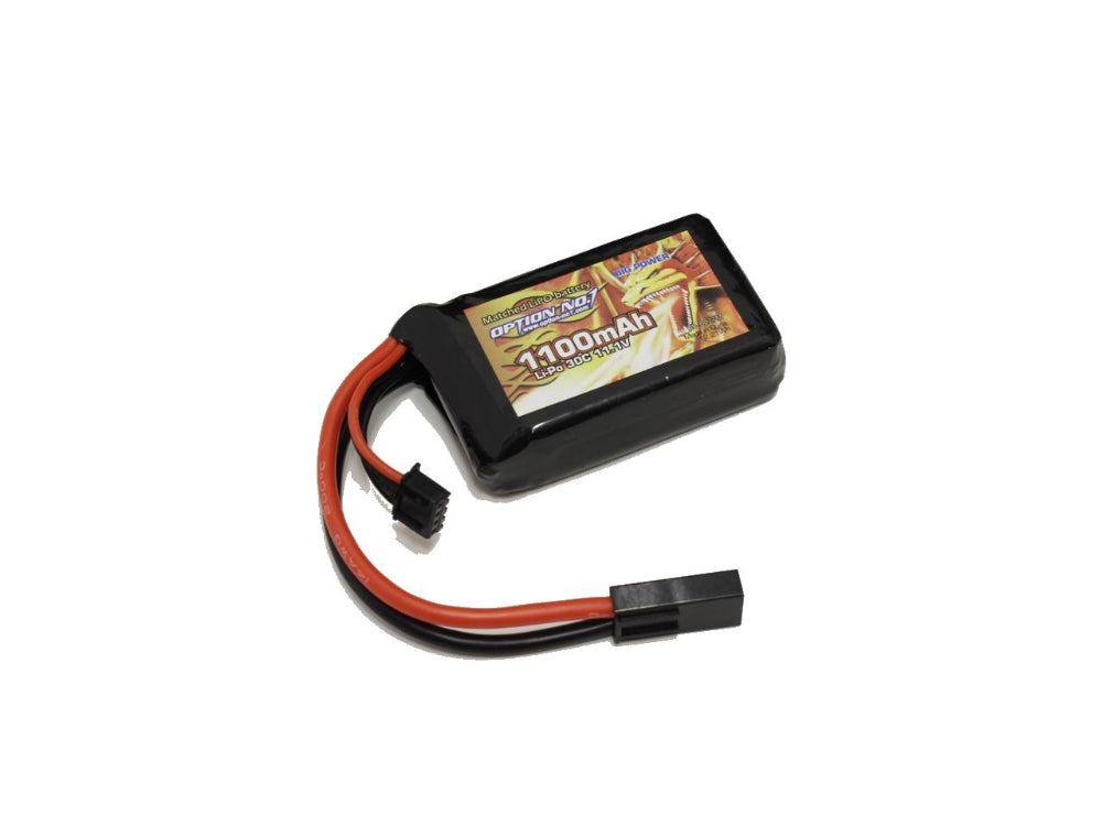 OPTION No.1】GB-0027M BIG POWER LIPO 1100mAh 11.1V PEQインタイプ