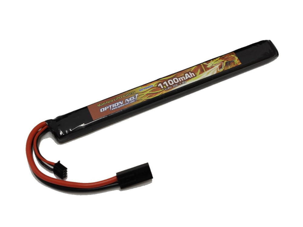 OPTION No.1】GB-0026M - BIG POWER LiPo 1100mAh 7.4V – ROCK-et