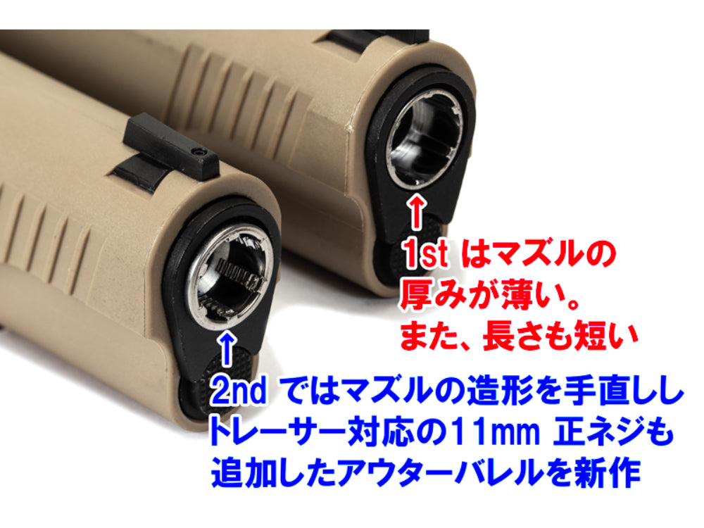 BATON airsoft】BM-45 CO2GBB FDE 2ndロット – ROCK-et