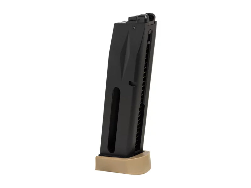 BATON airsoft】 BM-9 CO2GBB 22連 Type-Nマガジン FDE – ROCK-et