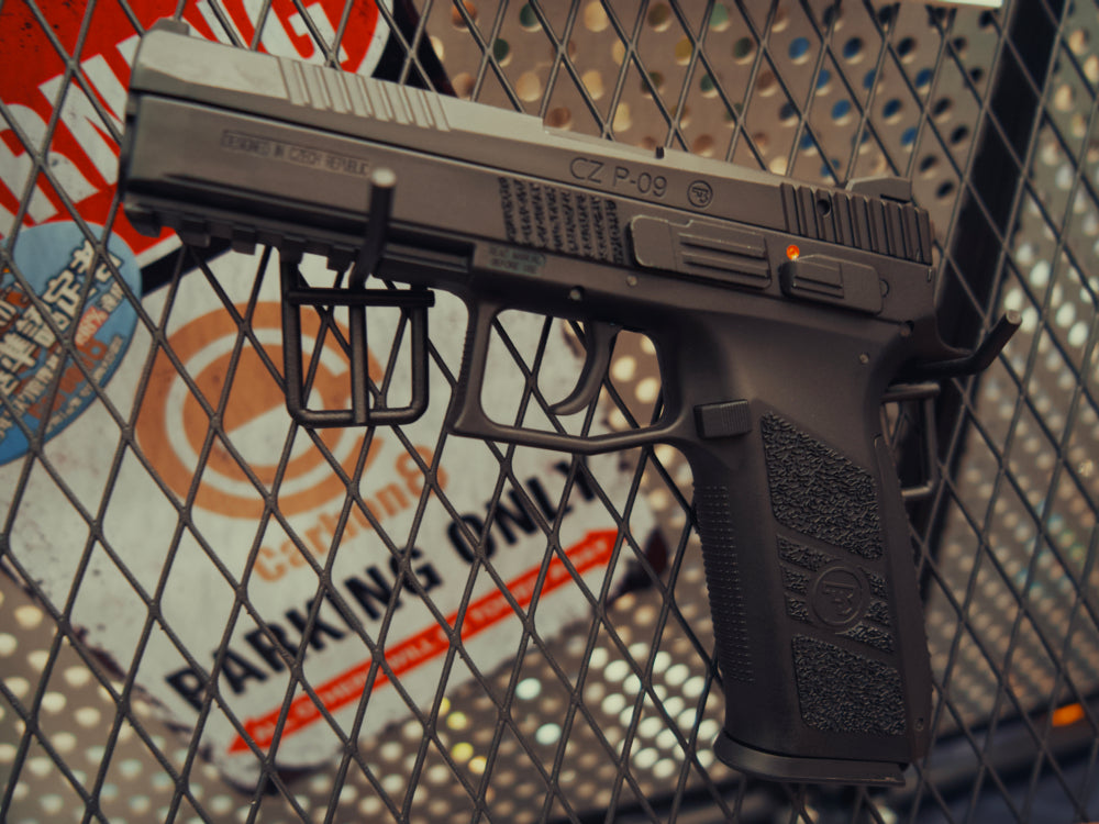 【carbon8】 czp09 CO2 CZ P-09 CO2 Blowback Airsoft Pistol w/ Metal Slide, FDE Two
