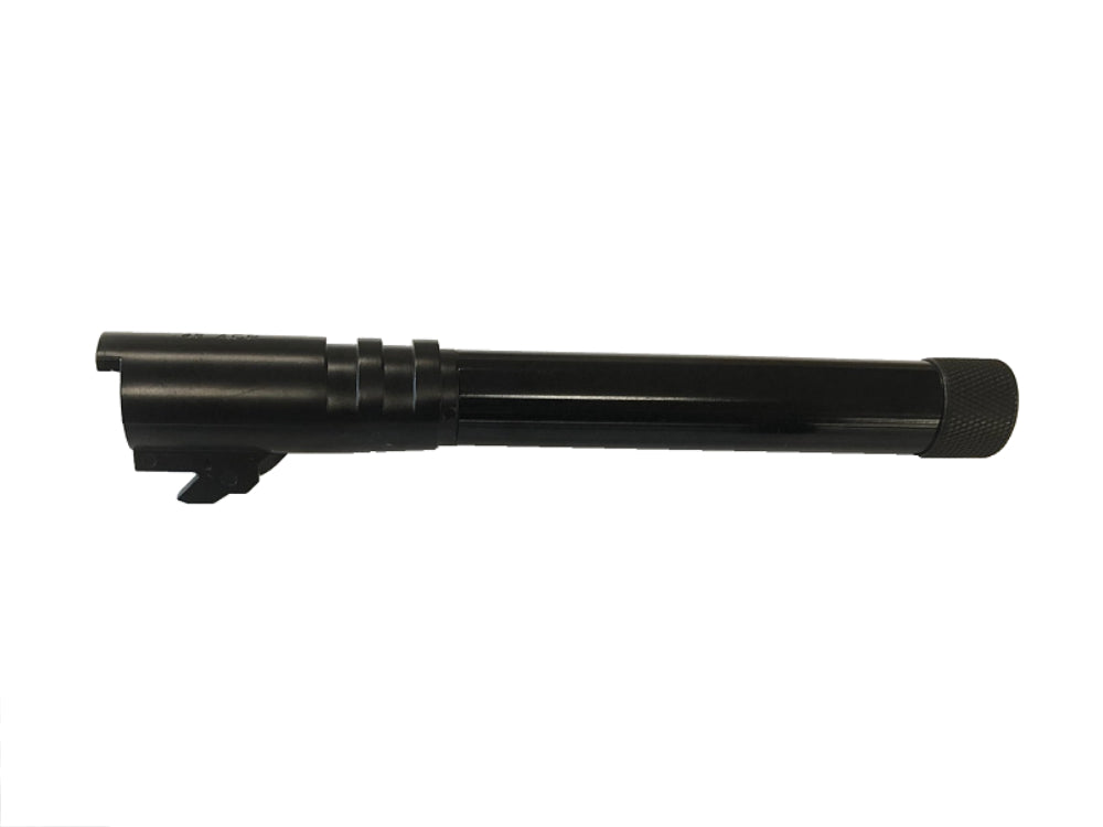 Carbon8】M45シリーズ共用 サイレンサー対応アウターバレル 14mm逆ネジ 