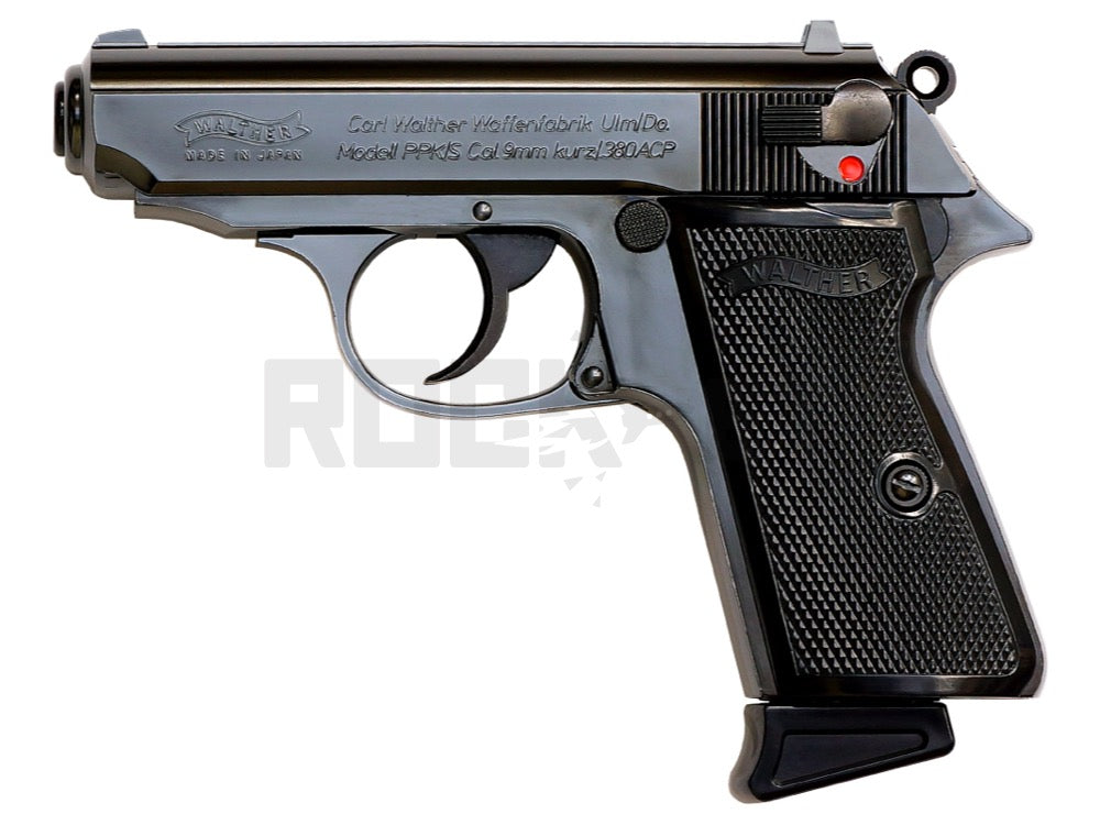 未使用、マルゼン ワルサーPPK ブローバック 最新ロット マルゼン】ワルサー PPK/S ガスブローバック ブラックメタル 最新