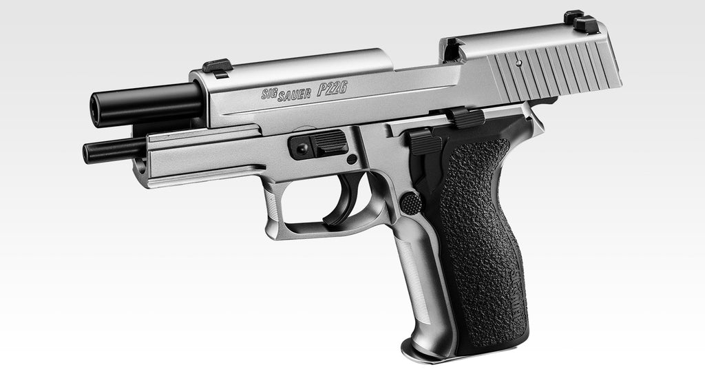 東京マルイ SIG P226 E2 ガスブロ アルミバレル付き カスタム品