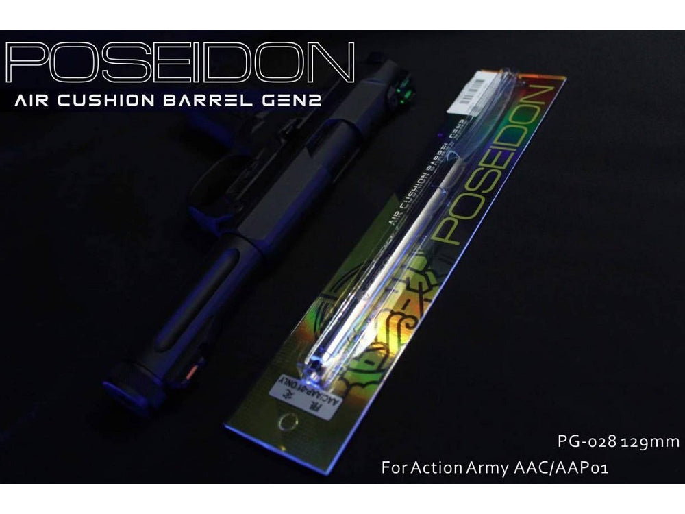 【POSEIDON】 Action Army AAP-01 アサシン用 129mm エアクッションインナーバレル 内径6.05mm