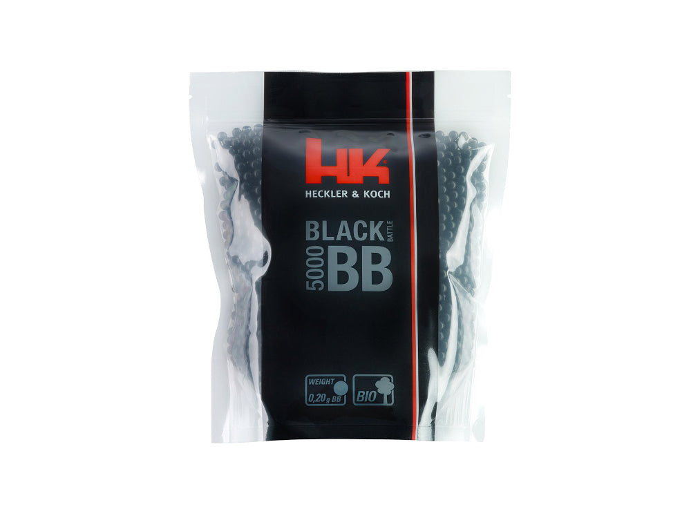 【UMAREX】 H&K BLACK BATTLE バイオBB 0.2g 5,000発入 1kg袋