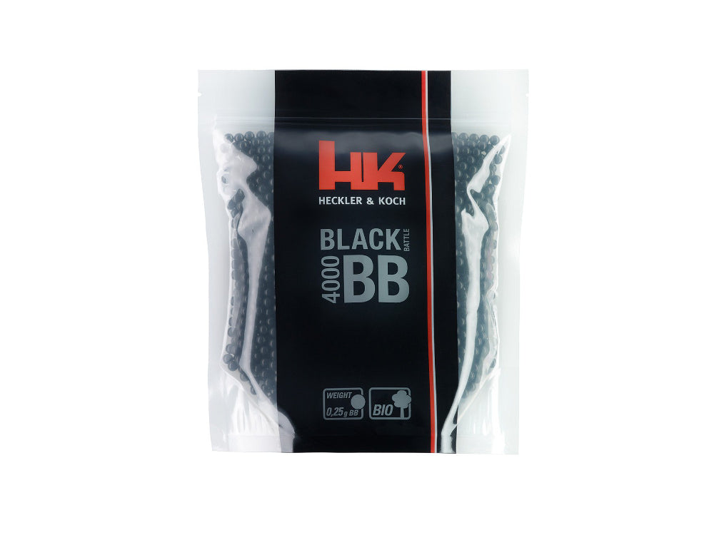 【UMAREX】 H&K BLACK BATTLE バイオBB 0.25g 4,000発入 1kg袋