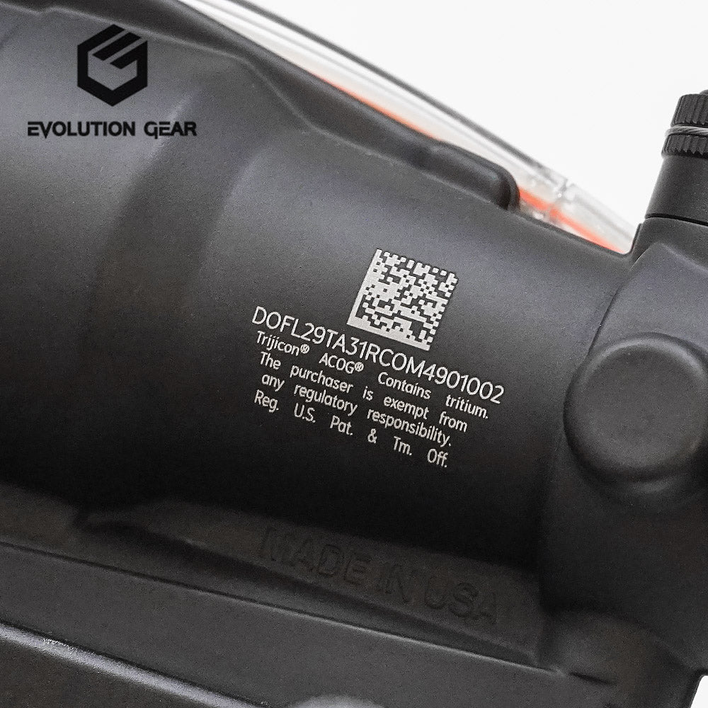 Evolution Gear】Trijicon ACOG TA31タイプ 4×32スコープ 集光チューブ