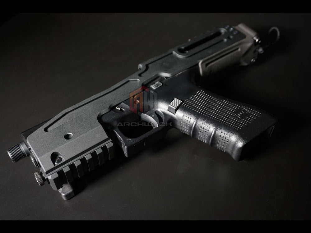 おまけ多数 マルイ グロック17gen4 USWカービンキット 組み込み済 最小クラスのグロック用カービンコンバージョンキットが新入荷