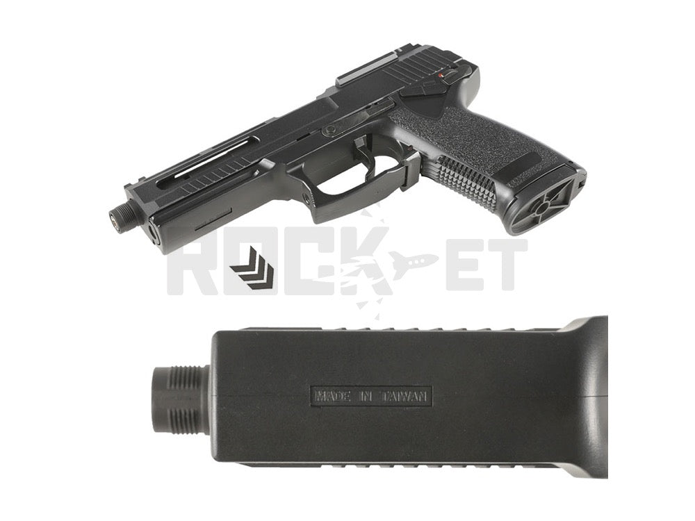 S2S ソーコム ピストル Mk23 固定式ガスガン SIIS H&K AIRSOFT97 本店通販部 / KSC H&K Mk23 SOCOMピストル CO2 GBB（ABS）