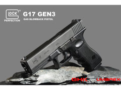 GHK】 Glock 17 Gen3 GBB アルミスライド JP ver. (Official Lisenced) – ROCK-et