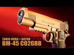 BATON airsoft】 BM-45 CO2GBB FDE 3rdロット – ROCK-et