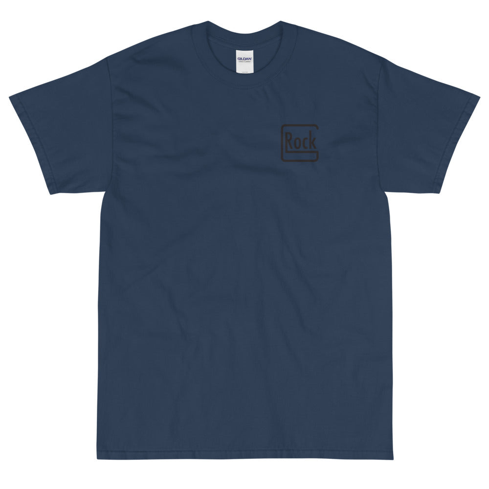【受注生産】 ROCK-et x ksym.dsnLab "GROCK" ブラックプリント 半袖ユニセックスTシャツ