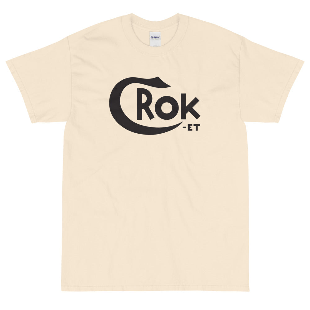 【受注生産】 ROCK-et x ksym.dsnLab "COLT" ブラックプリント 半袖ユニセックスTシャツ