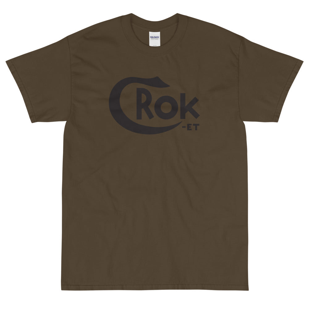 【受注生産】 ROCK-et x ksym.dsnLab "COLT" ブラックプリント 半袖ユニセックスTシャツ