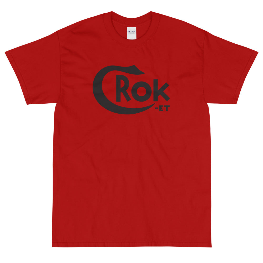 【受注生産】 ROCK-et x ksym.dsnLab "COLT" ブラックプリント 半袖ユニセックスTシャツ